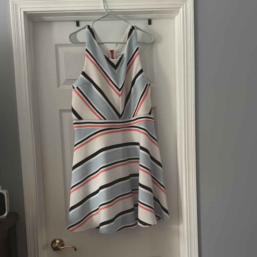 Striped Sleeveless Dress